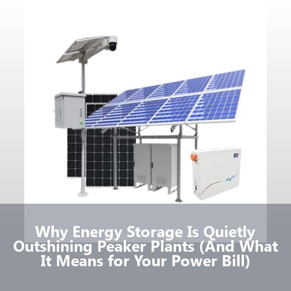 Why Energy Storage Is Quietly Outshining Peaker Plants (And What It Means for Your Power Bill)
